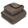 Kraft Kraft sets, size 35x75 cm - 1 pc, 70x140 cm - 1 pc, brown color
