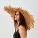 Women's hat Minaku "Summer Mood", size 56-58, brown color