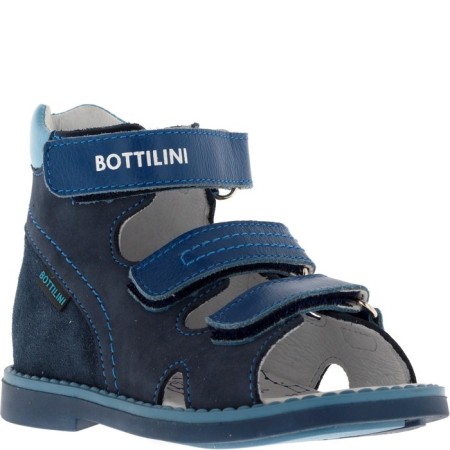 Baby sandals, size 26, blue color-1