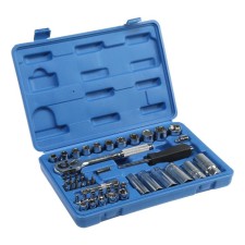 A set of tools in the case of the tundra, automobile, CRV, 1/4 