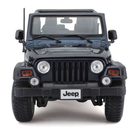 MASTO DIE-CAST Jeep Wrangler Rubicon, opening doors, 1:18, dark blue color-7