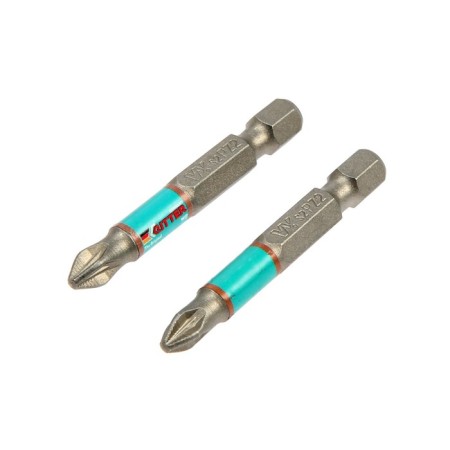Bits Ritter WP PS20122052, with a magnet, steel S2, PZ2 x 50 mm, 2 pcs.