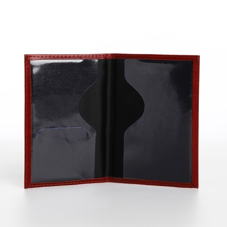 Cover for passport, red-4