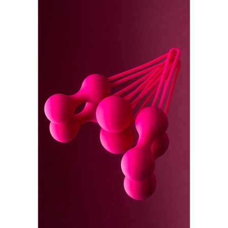 Vaginal balls A-Toys byfa Redvil, silicone, pink, 16.5 cm-5