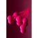 Vaginal balls A-Toys byfa Redvil, silicone, pink, 16.5 cm