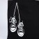 Bag Schoper "Sneakers", 35x0.5x40 cm, Department without lightning, without lining, Black