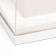 Box for flowers with a vase and PVC windows, folding, 16 x 23 x 16 cm, white