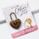 Wedding castle with the key "Love".