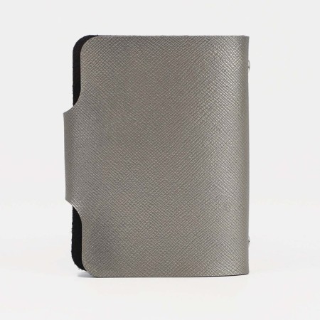 Businessman on the button, 12 cards, silver color-1