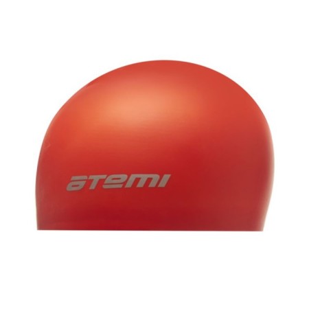 ATEMI SC309 swimming cap, silicone, red color-1
