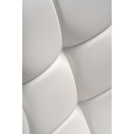 Computer chair Kelmi 1 plastic/eco -leather, white/white 51x61x78 cm-6