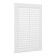 Ventilation grate Zein Lux l135, 135 x 185 mm, with a grid, inexhaustible