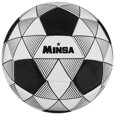 Ball football minsa, PU, ​​machine stitching, 32 panels, p. 5-4