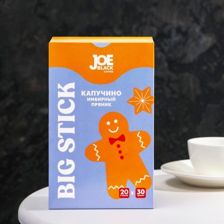 Drink Coffee Soluble JoE Black Big Stick "Capture Gingerbread", 30 g-1