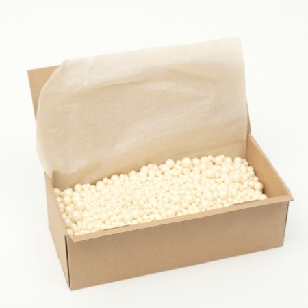 Confectionery sprinkling with a soft center "Pearls", silver, 1.5 kg-1