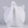 Baby backpack for a girl "cat", plush, white color