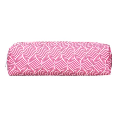 School Penal on the zipper "Waves" Calligrata, pink-1