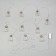 Garland “thread” 3 m with nozzles “lamp”, ip20, transparent thread, 80 LED, warm white glow, 8 modes, 220 V