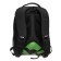 School backpack, 39 x 26 x 19 cm, Grizzly, ergonomic back, laptop department, black