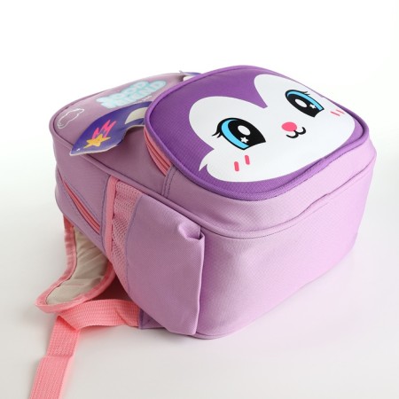Baby backpack 24*11*33, lightning department, lightning department, 3 n/k, hare, purple-4