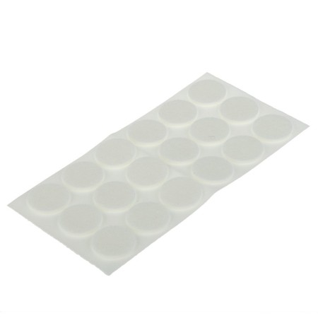 Layout furniture tundra, d = 25 mm, round, white, 18 pcs.