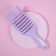The comb is massage, wide, ventilated, 7.5 × 23 cm, color mix