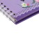 Notebook Gift Book on the lock, A6+, 50 sheets, line, "Flowers", mix