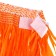 Hawaiian skirt, 80 cm, orange color