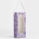 Package Pack for Flowers with a plastic window, Flowers, lilac, 30 x 12 x 8 cm