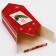 New Year. Gift box - New Year's Folding Candy "New Year's card", 14 x 22 x 8 cm.