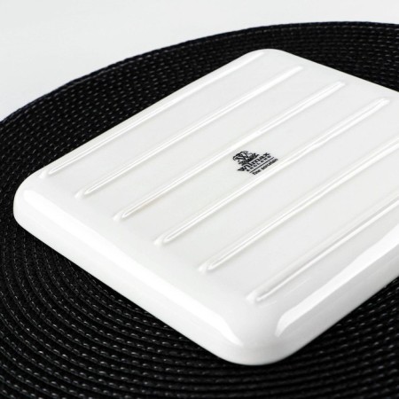 Porcelain dish wilmax, d = 19 cm, white color-3