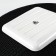 Porcelain dish wilmax, d = 19 cm, white color
