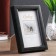 Photo frame Plastic Gallery 10x15 cm, black (plastic screen)