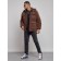Plush jacket, size 56, brown color