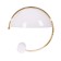 Decorative table lamp Arte Lamp Brava A5056LT-1GO, E27, 60 W, 32x32x32 cm, golden