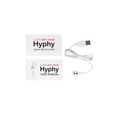 Lovence Hyphy vibrator with clitoral stimulant, silicone, purple, 21.6 cm-10