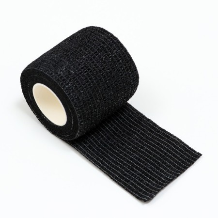 The bandage is self -fixing with a bitter impregnation, 5 cm, max. Extensibility 4.5 m, black-2