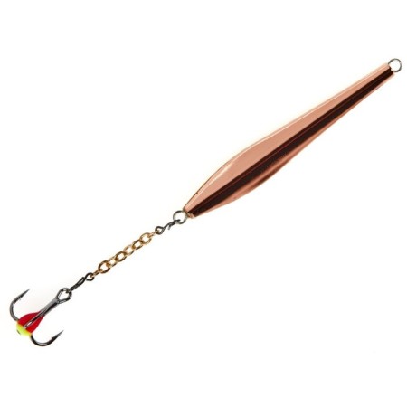 Vertical Winter Lucky John Double Blade with a chain and a tee, 4.5 cm, GC blister-3