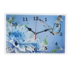 Carty clock is wall-mounted, interior 