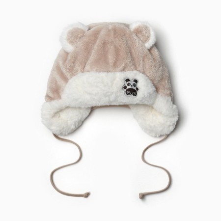 Children's hat, beige color, size 42