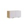 ANTRESOL Two -door "BUY", 800x350x400, oak craft gold/white tree