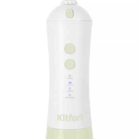 Irrigator KitFort KT-2958-2, portable, 200 ml, 4 modes, 3 nozzles, from battery, white-beige-2