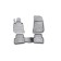 Rugs in the Mercedes-Benz Salon C-Class W204 2007-2014, 4 pcs. (polyurethane)