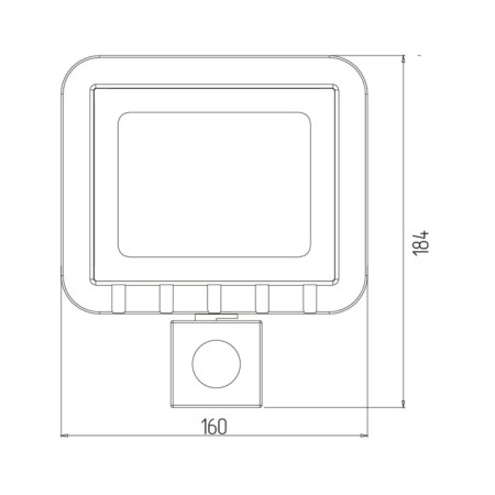 Feetor LED street era LPR-041-2-65K-050 50W, 6500K 4000LM, IP65, with a motion sensor-7