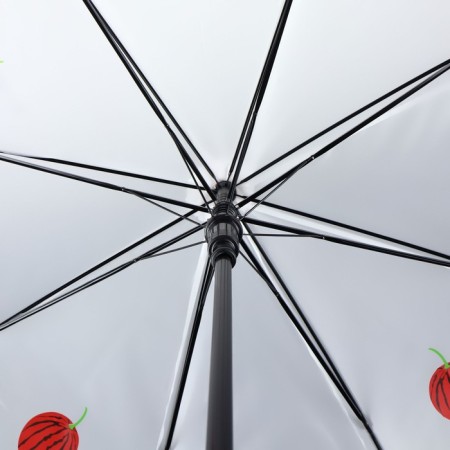 Umbrella - a semiautomatic “fruits” cane, 8 knitting needles, r = 45 cm, mix drawing-12
