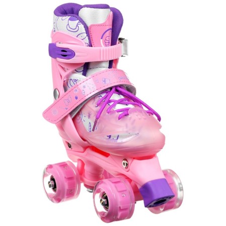 Roller sneakers sliding, p. 35-38, light wheels PU-4