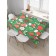 Gingerbread tablecloth “Gingerbread”, rectangular, Saten, size 145x180 cm