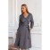 Women's dress, size 42, gray color 5582