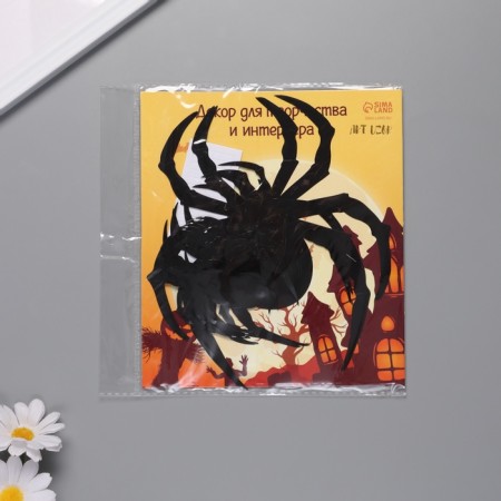 Stick Plastic "Spiders" set 12 pcs 3 sizes-2