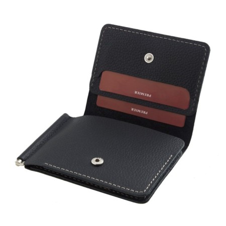 Z-907-25 purse with a clamp Z-907, black cascade matte-25-1